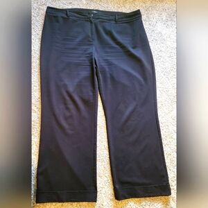 Lane Bryant 20 black dress pants